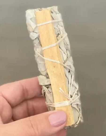 White Sage + Palo Santo Smudge Stick