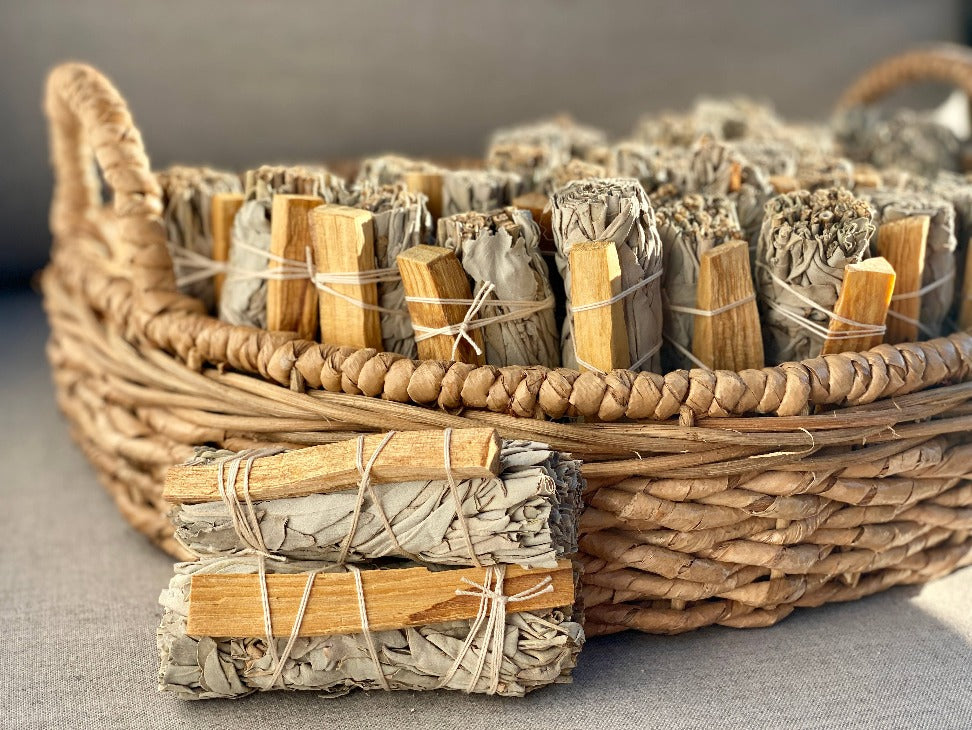 White Sage + Palo Santo Smudge Stick