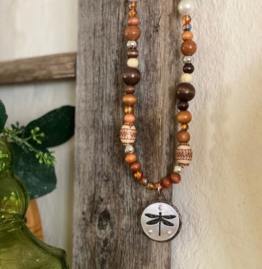 Handcrafted, Bohemian & Nature Inspired Mala Necklace