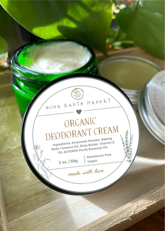 Organic Deodorant Cream